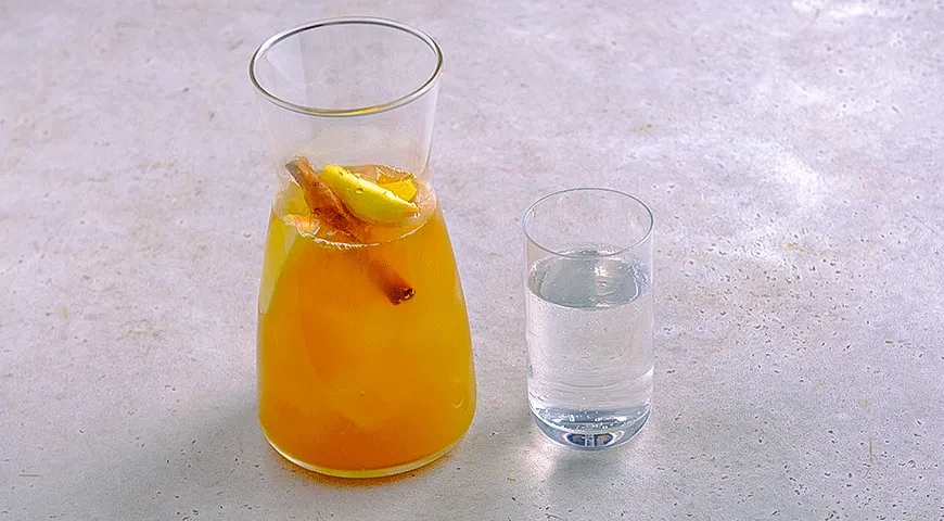 Лимонад яблочно-ананасовый «Зимнее яблоко»: шаг 3