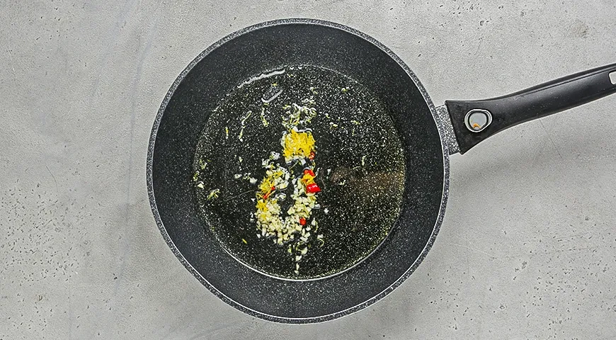 Лимонная паста с пармезаном: шаг 3