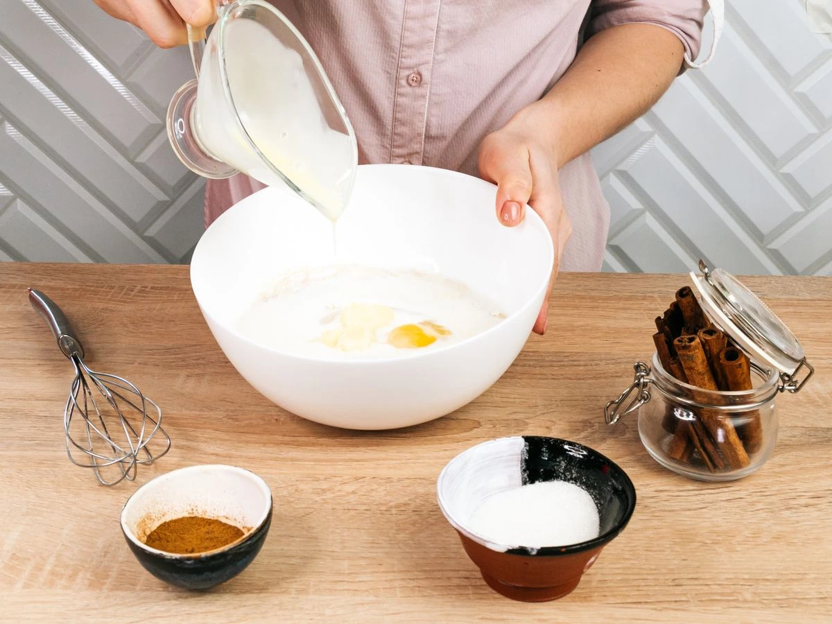 Шаг 3: Маффины со сгущёнкой и бананом