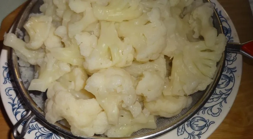 Маринованная цветная капуста: шаг 3