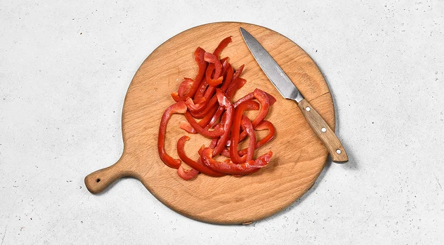 Маринованная цветная капуста с морковкой по-корейски: шаг 3