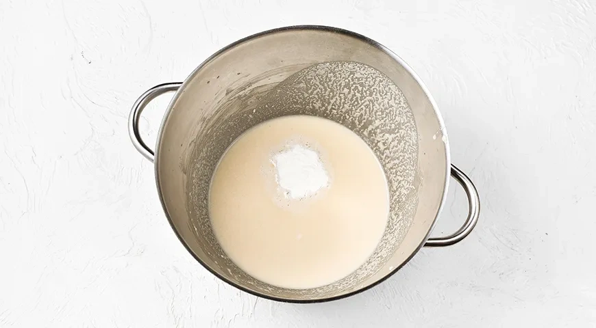 Марокканские блины с манкой: шаг 3