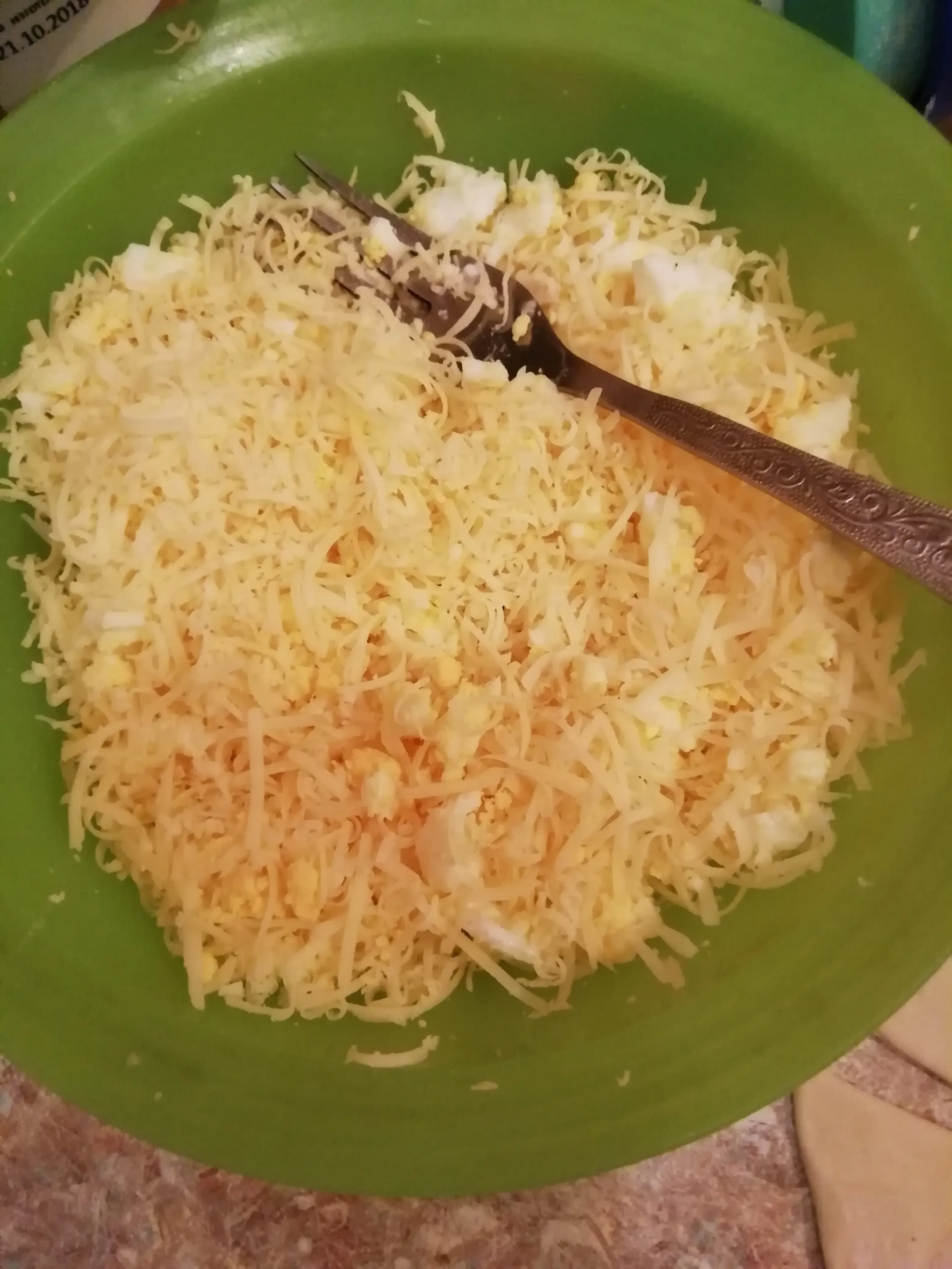 Мясо под шубой: шаг 3