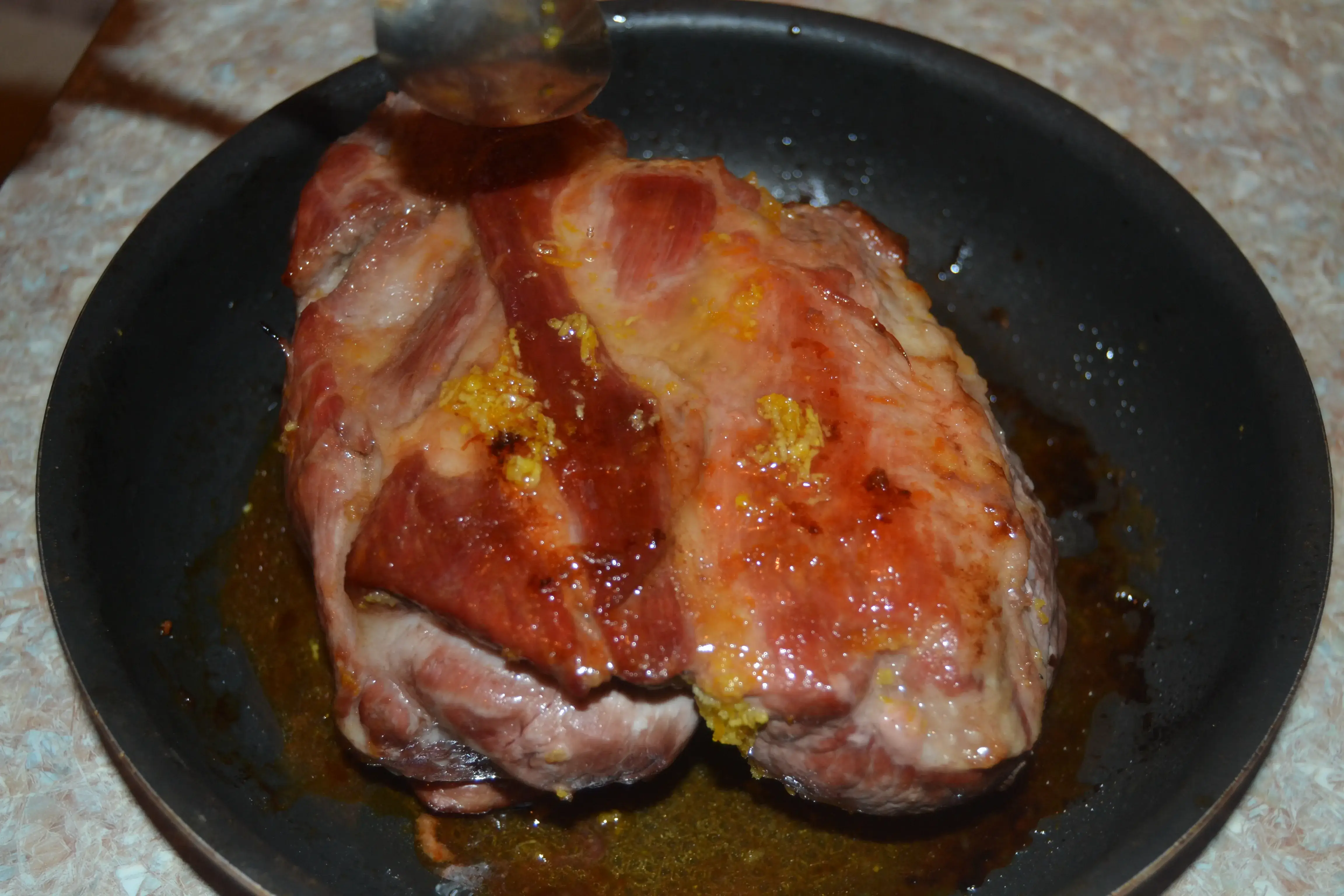 Мясо в медово-апельсиновой глазури: шаг 3