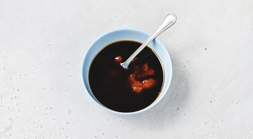 Минтай в кисло-сладком соусе: шаг 3