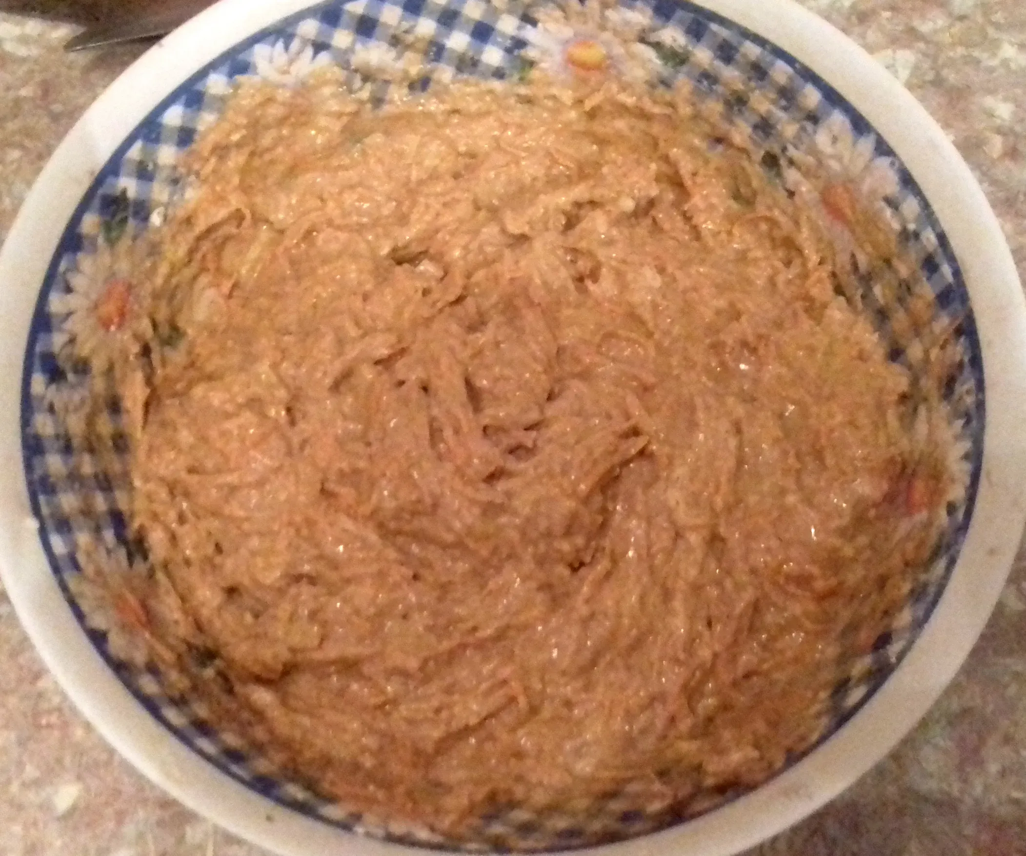 Морковные кексы с творогом и шоколадом: шаг 3