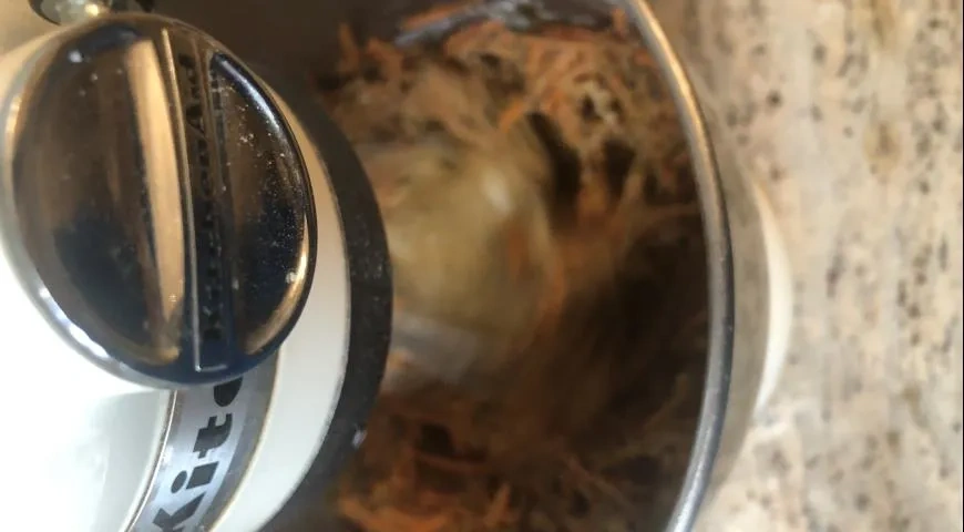 Морковный кекс: шаг 3