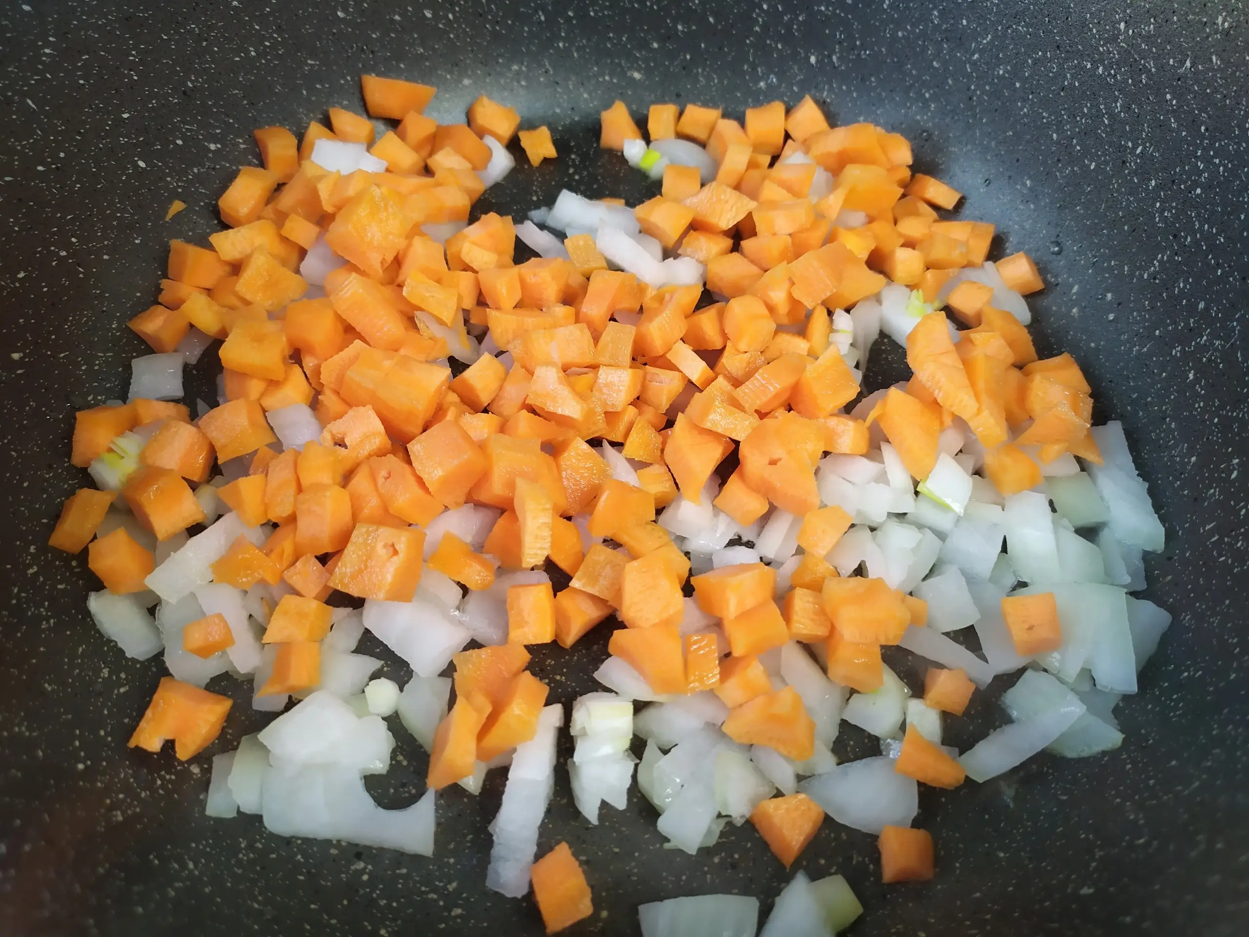 Шаг 3: Навага с картофелем и овощами