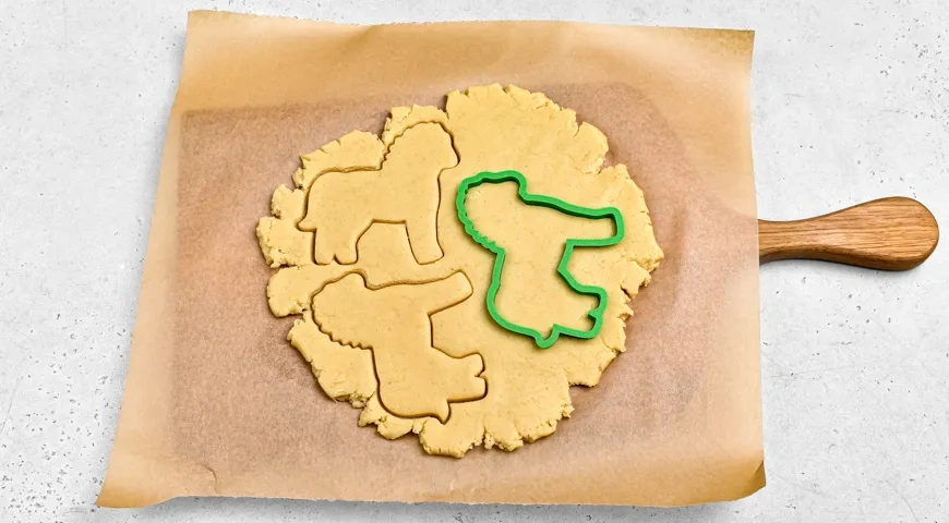 Новогоднее печенье «Конь-огонь»: шаг 3