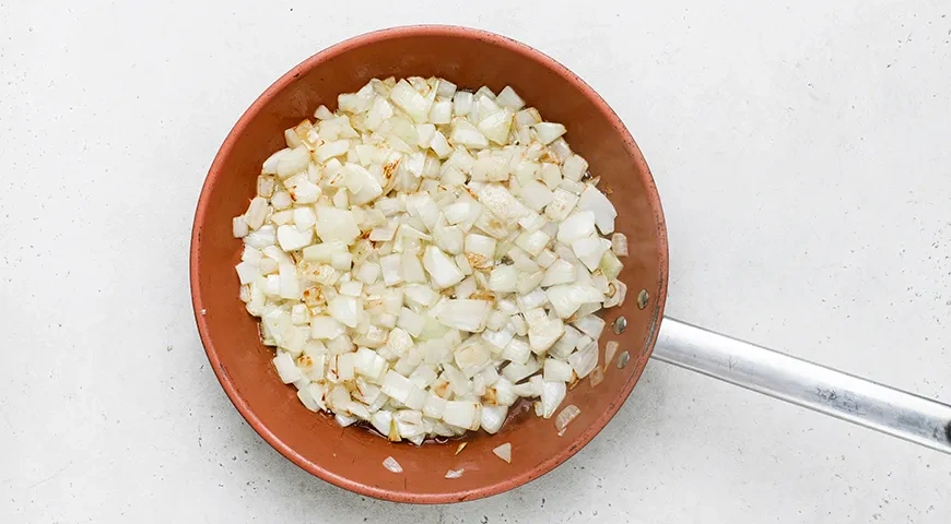 Обжаренное картофельное пюре с луком: шаг 3