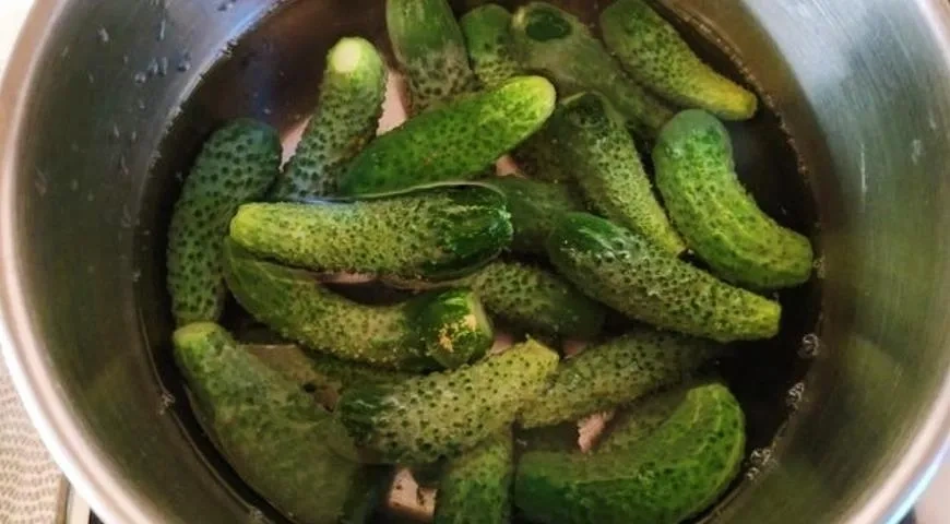 Огурчики по-болгарски: шаг 3