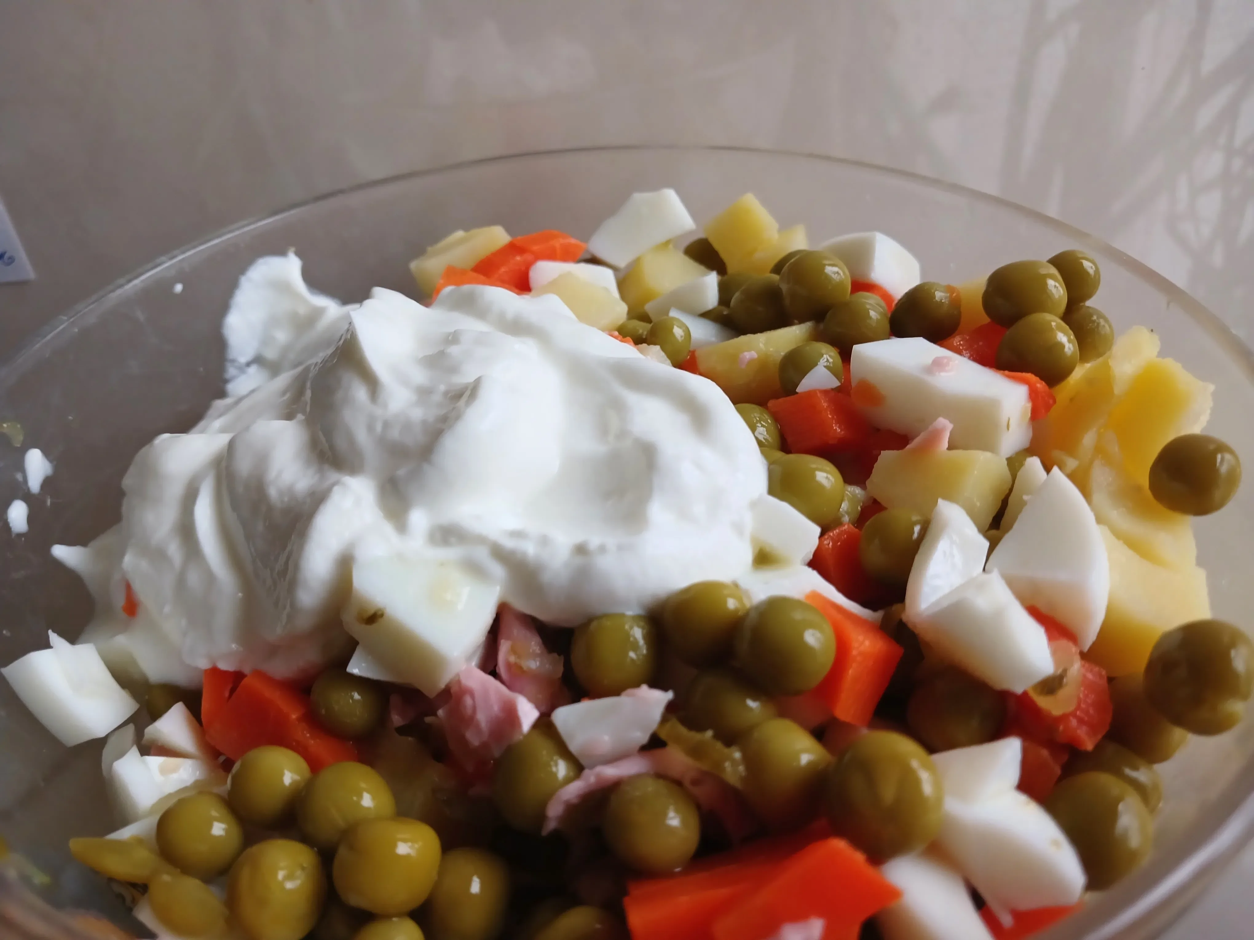 Оливье «Греческий штрих»: шаг 3