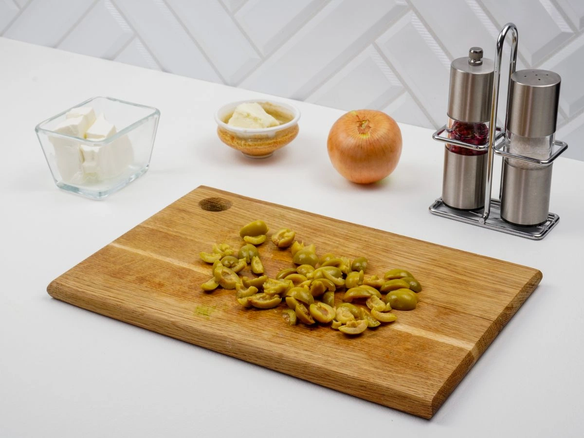 Шаг 3: Омлет по-гречески