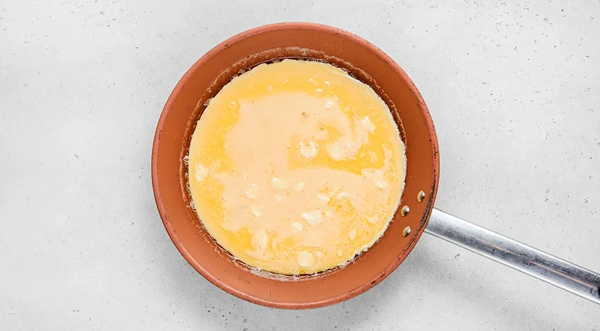 Омлет со сливками: шаг 3