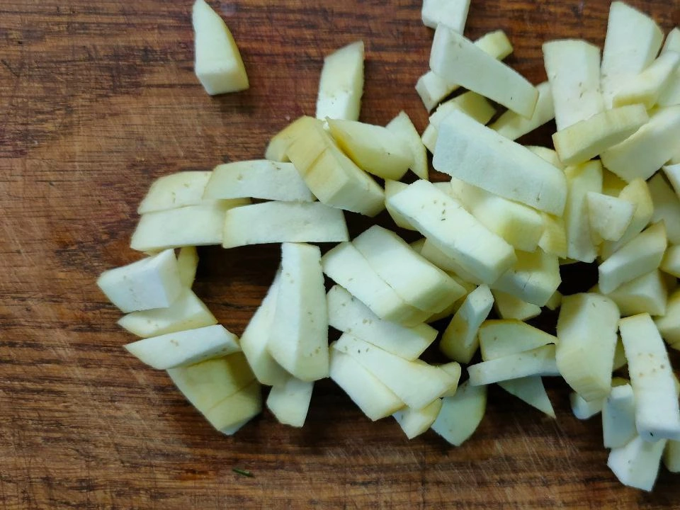 Шаг 3: Овощная начинка для блинов