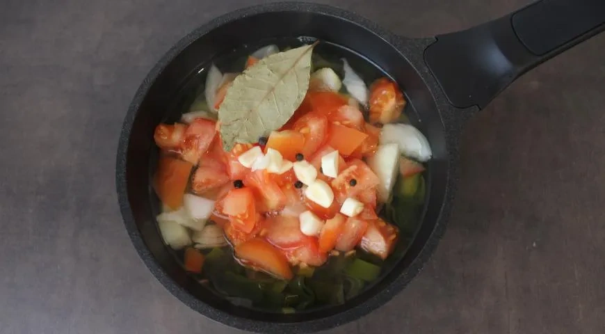 Овощной бульон для заморозки: шаг 3