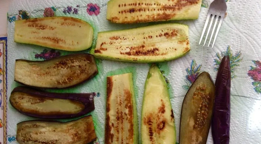 Овощные рулетики: шаг 3