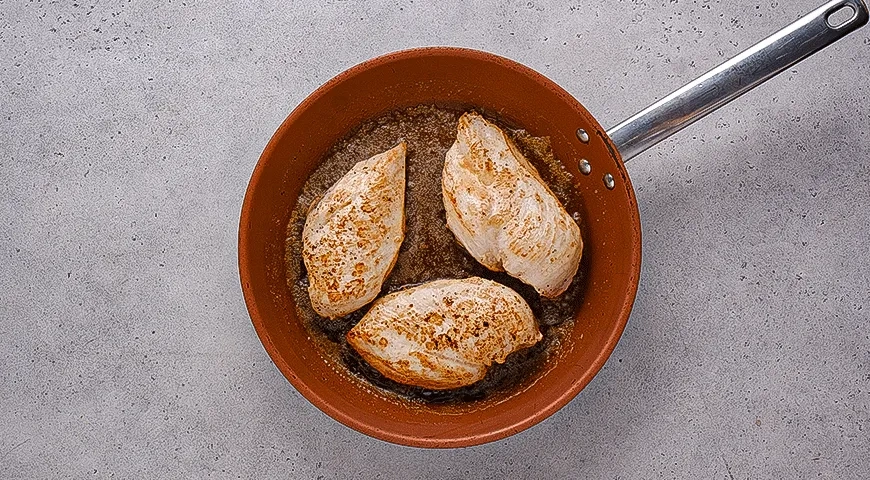 Паста с курицей в тыквенном соусе: шаг 3