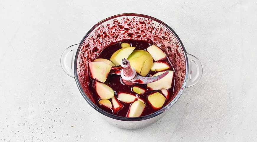 Пастила из черной смородины: шаг 3