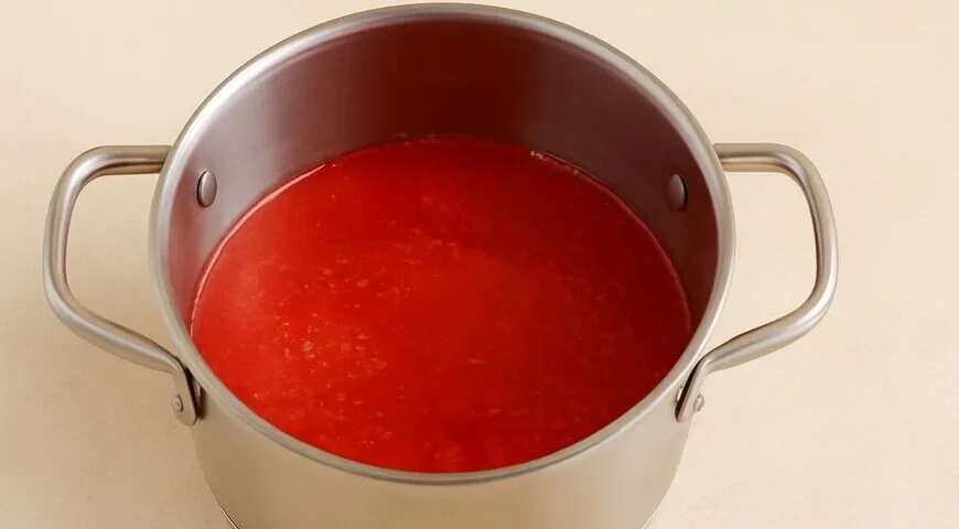 Пастила из клубники в духовке: шаг 3