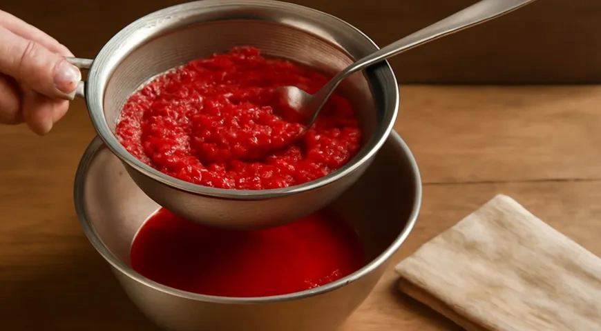 Пастила из малины в электросушилке: шаг 3