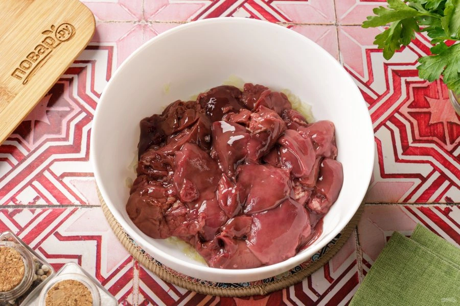 Шаг 3: Печень в микроволновке