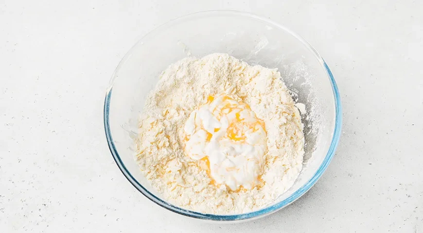 Печенье «Минутка» с повидлом: шаг 3