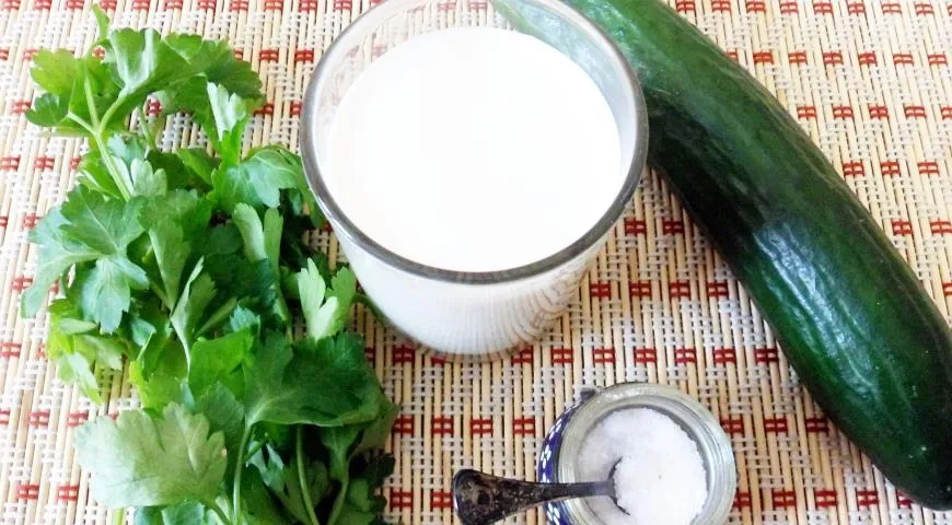 Печеночные оладьи с огуречным соусом: шаг 3