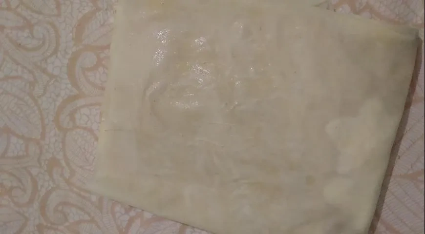 Пирог с рикоттой, сушёной малиной и малиновым джемом Махеевъ к 14 февраля: шаг 3