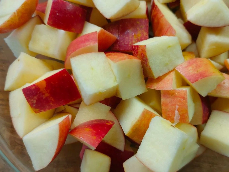 Шаг 3: Пирог с яблоками и тыквой