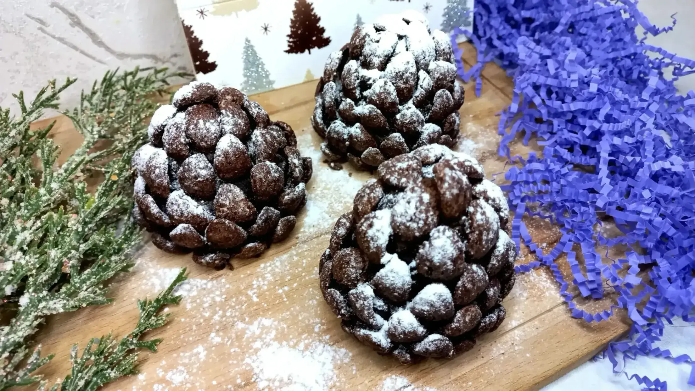 Десерт «Шишки»: шаг 3