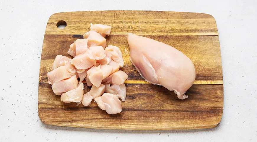 Плов из булгура с курицей: шаг 3