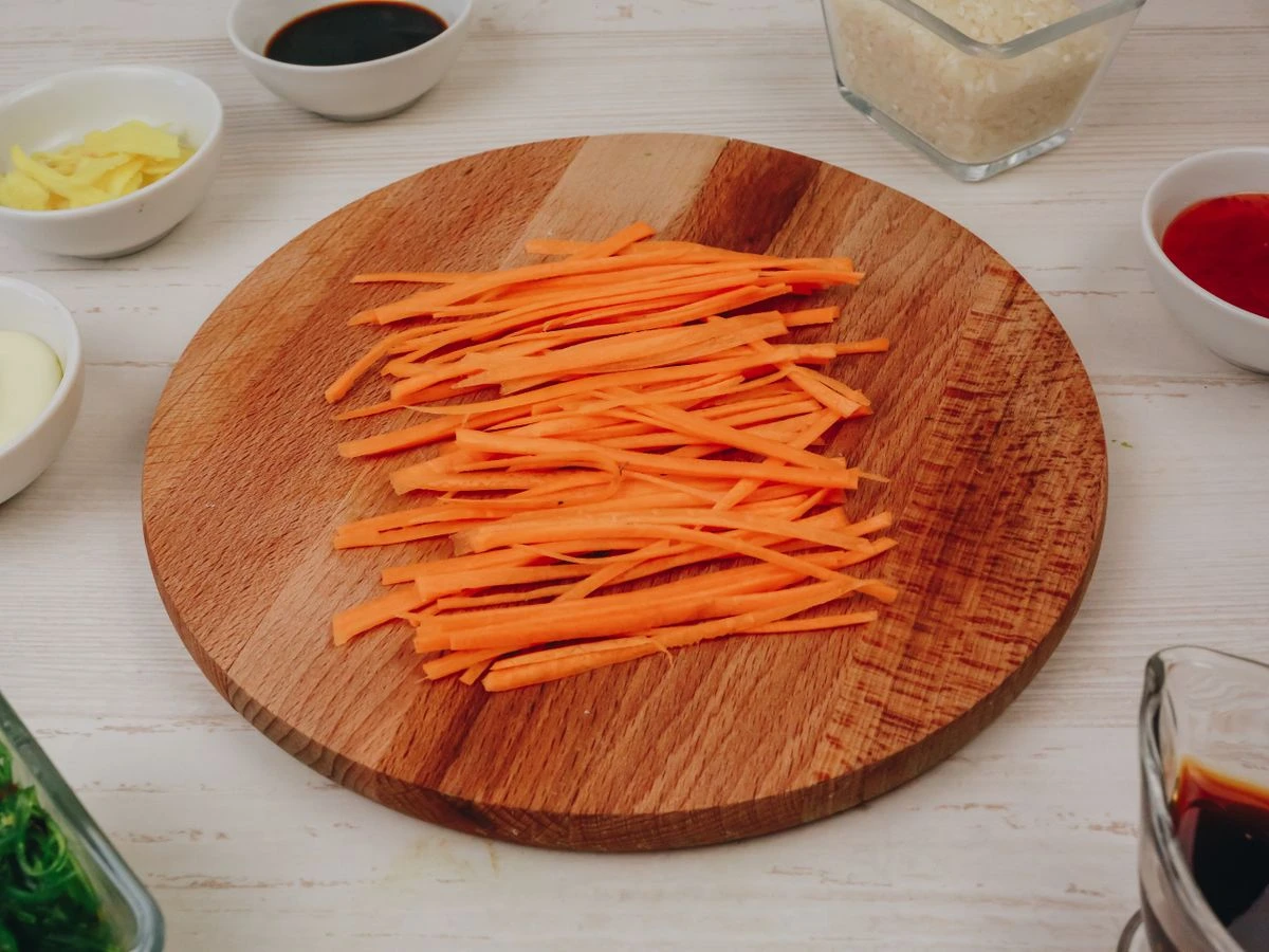 Шаг 3: Поке с курицей терияки