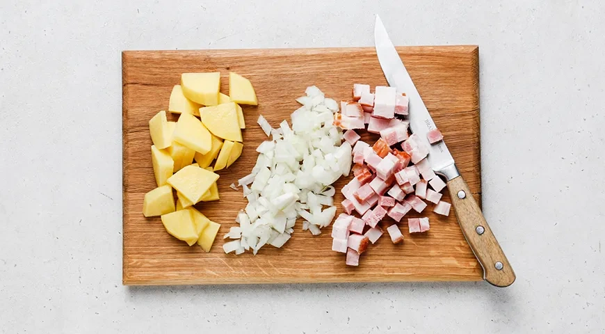 Полевой суп с пшеном: шаг 3