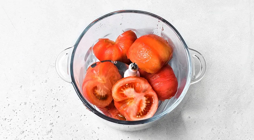 Помидоры в собственном соку на зиму: шаг 3