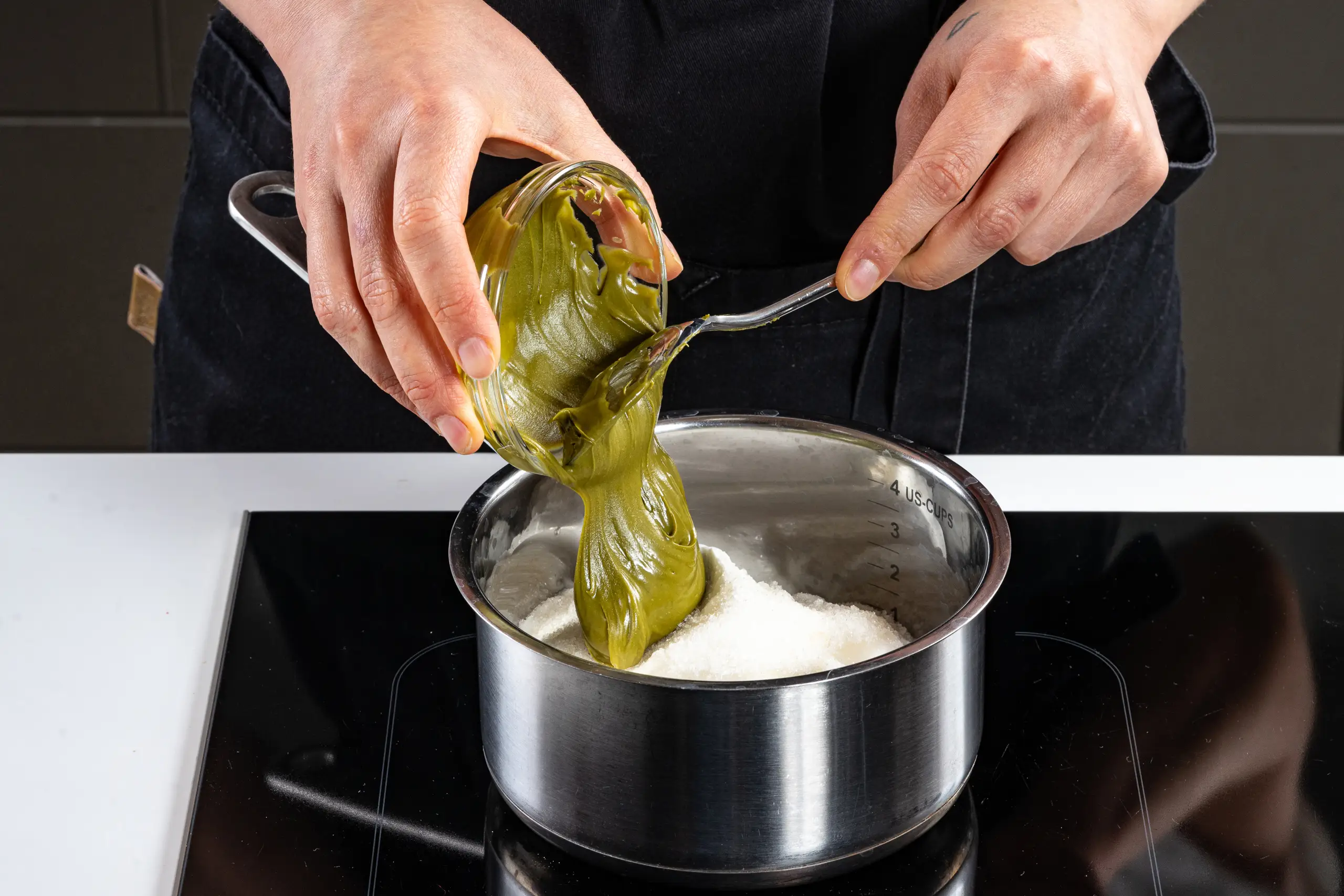 Шаг 3: Постная фисташковая панакота