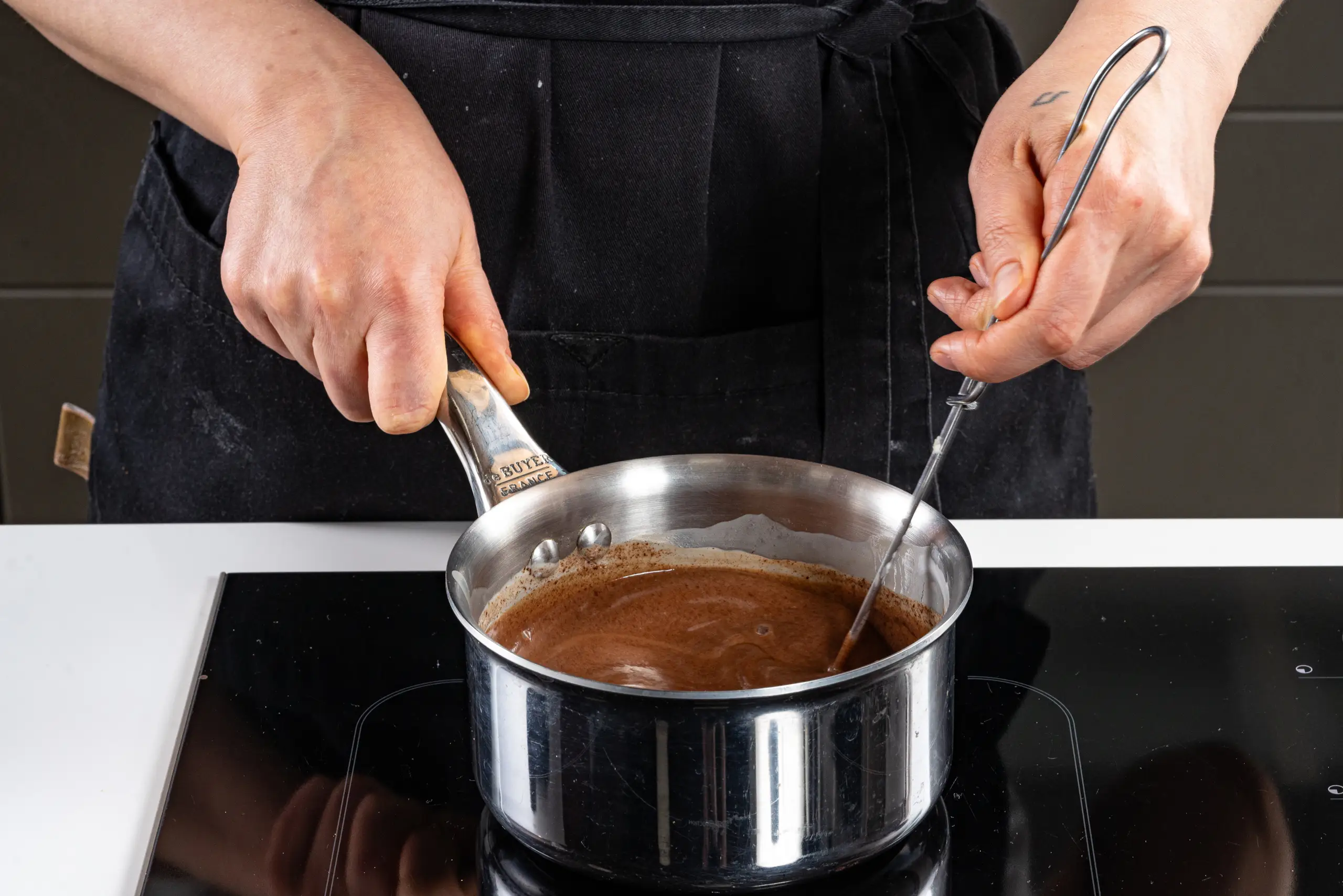 Шаг 3: Постная шоколадная панакота