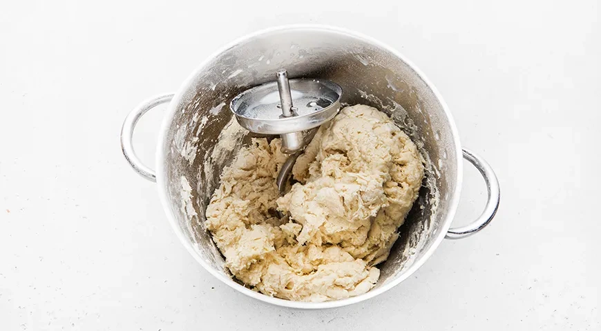 Постные плюшки: шаг 3