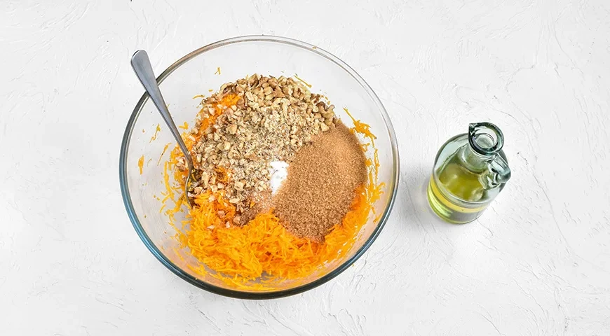 Постный тыквенный пирог: шаг 3