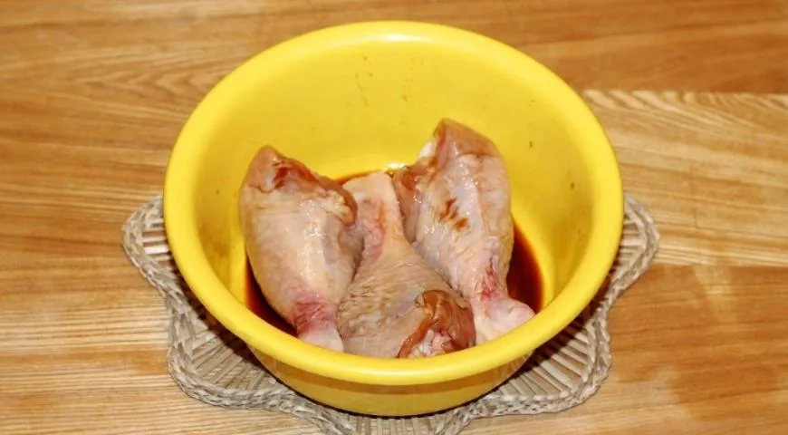 Пряная тыква с курицей: шаг 3