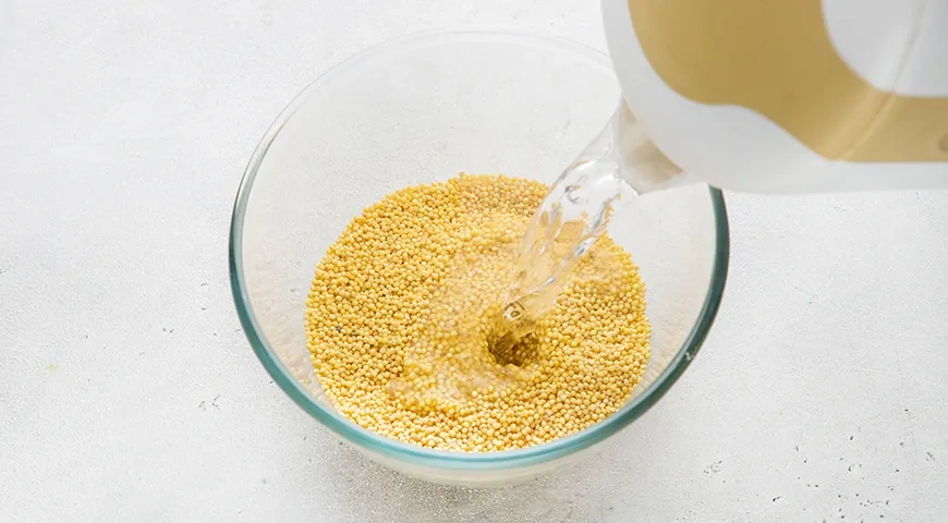 Пшенная каша в горшочках: шаг 3