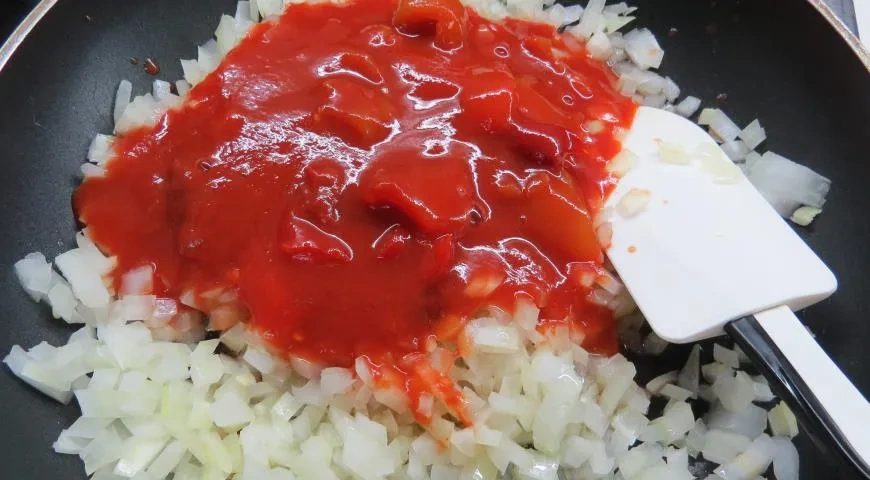 Рататуй с сыром фета: шаг 3