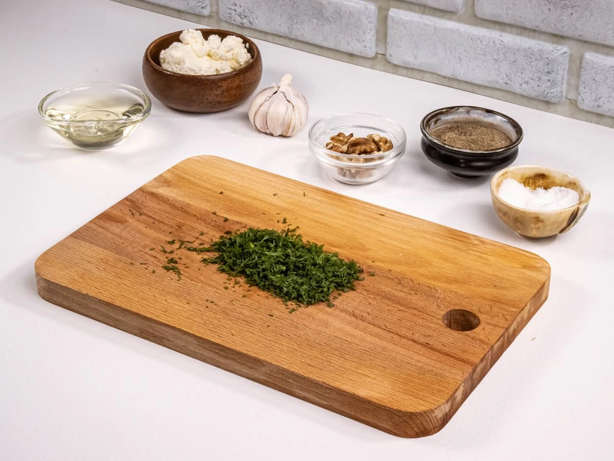 Шаг 3: Рулетики из баклажанов