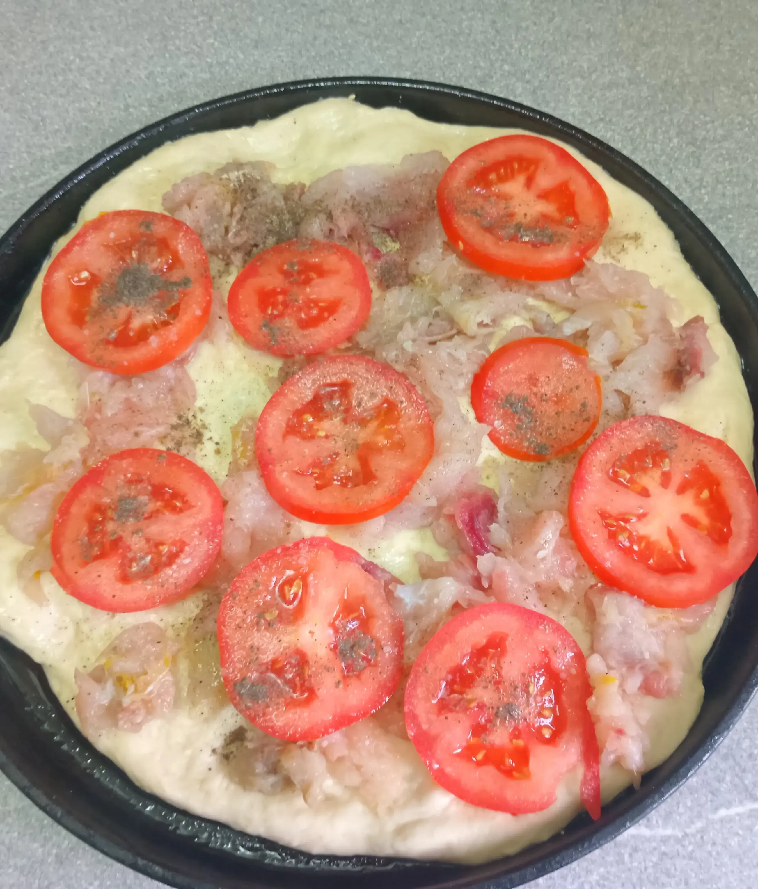 Шаг 3: Рыбная пицца