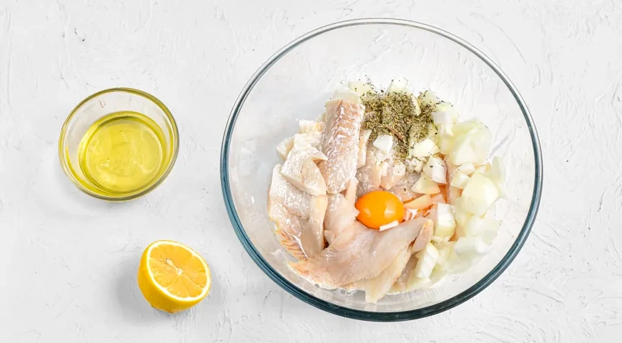 Рыбное суфле из минтая: шаг 3