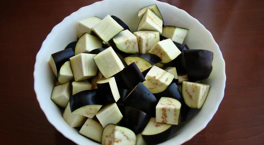 Салат "Бакат" на зиму в банках: шаг 3