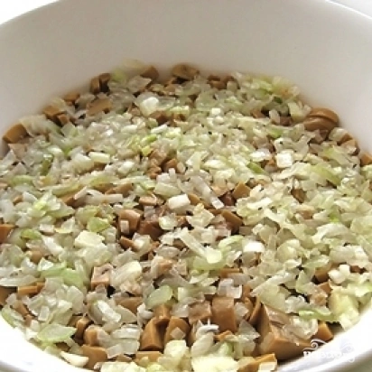 Шаг 3: Салат белые ночи