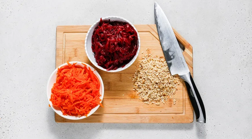 Салат «Генеральский» с курицей: шаг 3