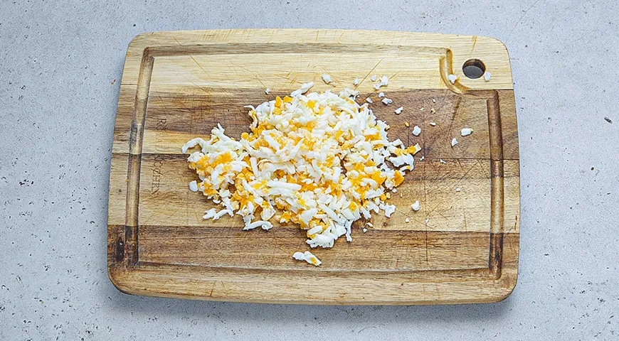 Салат «Грибная полянка» классический: шаг 3