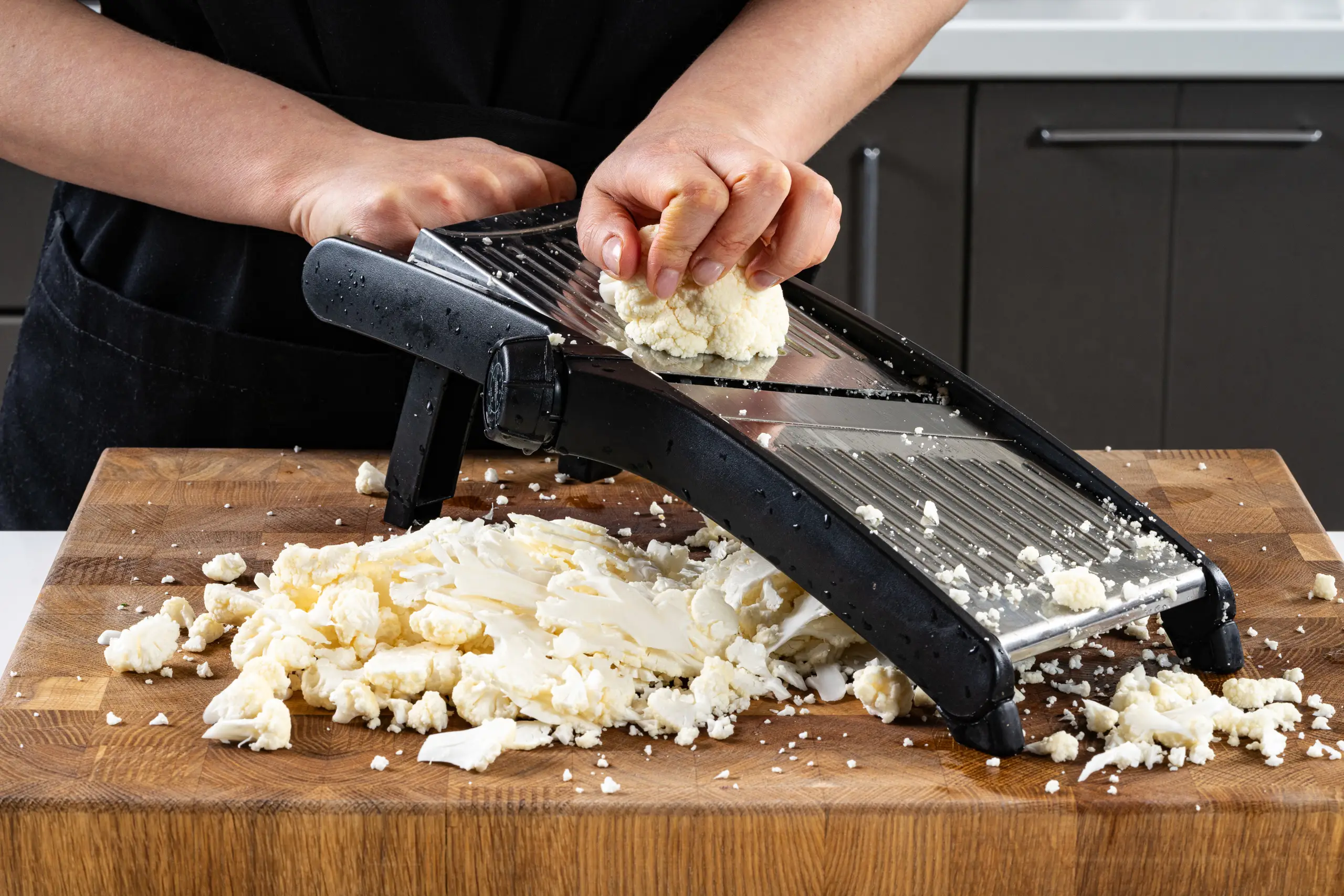 Шаг 3: Салат из дикого риса с цветной капустой